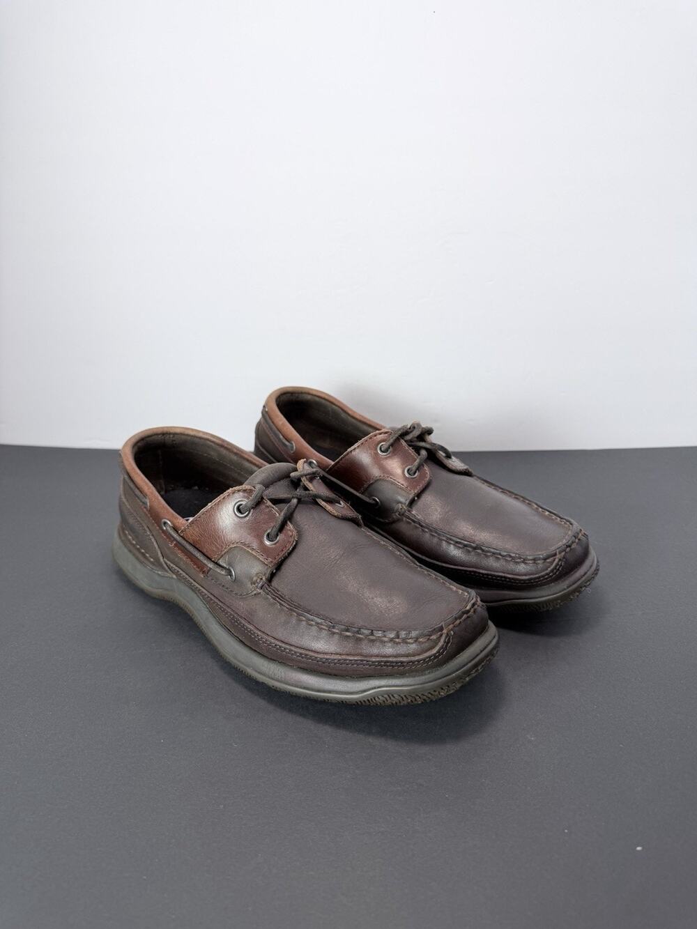 ROCKPORT Men's Brown Leather OXFORD Lace Up Shoes - Size 8 M